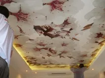 Натяжні стелі з тканини фото, відгуки, своїми руками натяжні