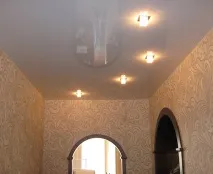 Натяжна стеля у коридор у Мінську - ціна, фото, відгуки ціна