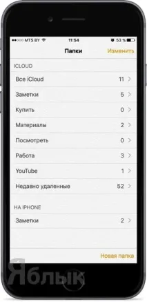 Огляд «Нотаток» в iOS 9 докладно про можливості програми, Новини Apple нотаток