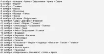 Осінні імена імена