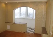 Оздоблення балконів та лоджій гіпсокартоном на фото та відео гіпсокартоном