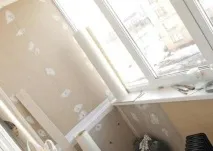 Оздоблення балконів та лоджій гіпсокартоном на фото та відео гіпсокартоном