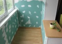 Оздоблення балконів та лоджій гіпсокартоном на фото та відео оздоблення