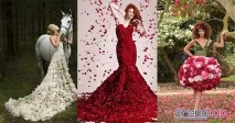 Сукні з живими квітами, шопінг, стиль, мода сукні