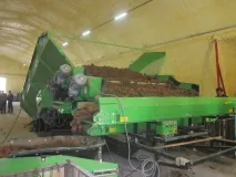 Перший урожай Дмитра Зеленіна картоплі