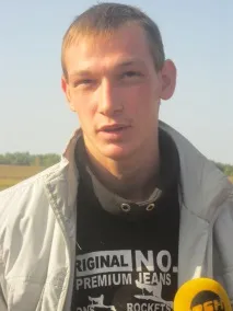 Перший урожай Дмитра Зеленіна дмитра