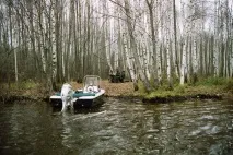По рибальських місцях Чебоксарського водосховища місцях