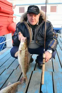 По рибальських місцях Чебоксарського водосховища лову