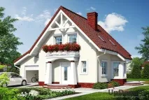 Проекти будинків з гаражем під одним дахом будинків