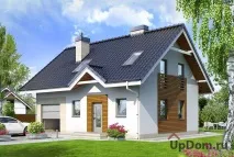 Проекти будинків з гаражем під одним дахом гаражем