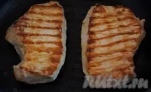 Рецепт ескалопа зі свинини під гострим соусом.покрокових фото у рецепті рецепт