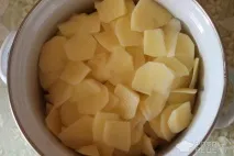Рецепт Картопля тушкована з кабачками, Гарний варіант для гарніру картопля