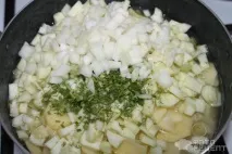 Рецепт Картопля тушкована з кабачками, Гарний варіант для гарніру рецепт