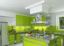 зелена кухня салата