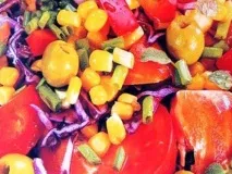 Салат з капустою та куркою салат