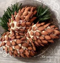 Салат Соснова шишка - Фото-рецепти покрокового приготування шишка