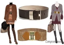 Широкий пояс широкий