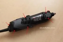 Зниження оборотів гравера Skil 1415, Сім байт байт