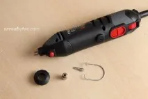 Зниження оборотів гравера Skil 1415, Сім байт гравера