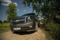 Тест-драйв сімейного позашляховика Шевроле Тахо післярестайлінгу тахо