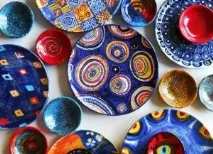 Тарілки для кухні посуду