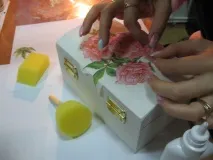 Товари для творчості, Майстер-клас - Декупаж скриньки товари