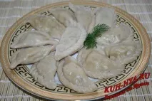 Вареники з картоплею та з грибним соусом - Збірник кулінарних рецептів картоплею
