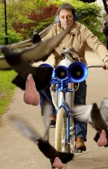 зверху