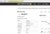 времето прогнозата