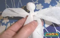 Ангел на Новий рік своїми руками на ялинку з фото та відео руками