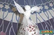 Ангел на Новий рік своїми руками на ялинку з фото та відео новий