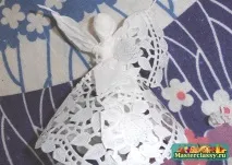 Ангел на Новий рік своїми руками на ялинку з фото та відео ялинку