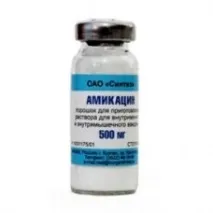 Амікацин (уколи) - інструкція із застосування препарату Амікацин