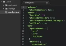 Atom текстовий редактор від Github редактор