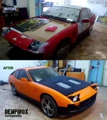 Бізнес із фарбування автомобіля полімерним композитом полімерним