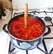 Борщ з куркою покроковий рецепт з фото борщ
