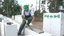 Будинки із газоблоку своїми руками газоблоку