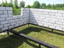 Будинки із газоблоку своїми руками використовувати