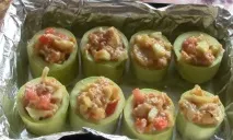 Фаршировані кабачки, рецепти з фаршем запечених у духовці рецепти