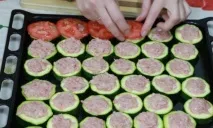 Фаршировані кабачки, рецепти з фаршем запечених у духовці рецепти