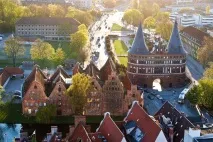 Ганзейське місто Любек у Німеччині міста