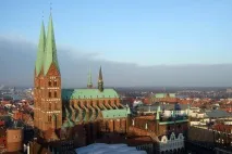 Ганзейське місто Любек у Німеччині міста
