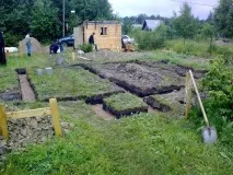 Фундамент для будинку з газоблоків будинку
