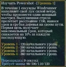 Гайд по Windrunner (Alleria) гайд