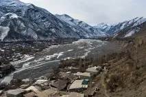 пейзажа планински
