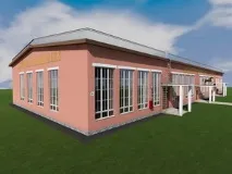 конюшни височина около