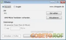 H2TestW - програма тестування USB - пристроїв - Радіолог h2testw