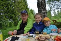 Виток Ками в селі Куліга, Удмуртія ками