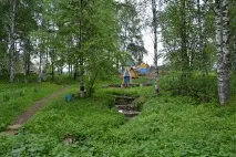 Виток Ками в селі Куліга, Удмуртія удмуртія