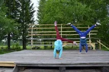 Виток Ками в селі Куліга, Удмуртія куліга
